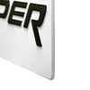 Dodge Viper Embossed Shaped Metal Wall Sign - 15.5" x 16.25"